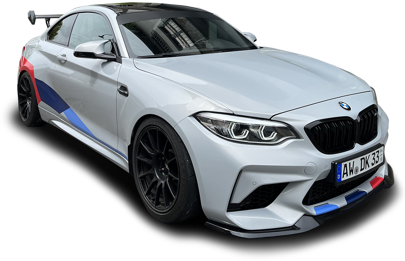 BMW M2 F87 Competition udlejningsbil Nürburgring