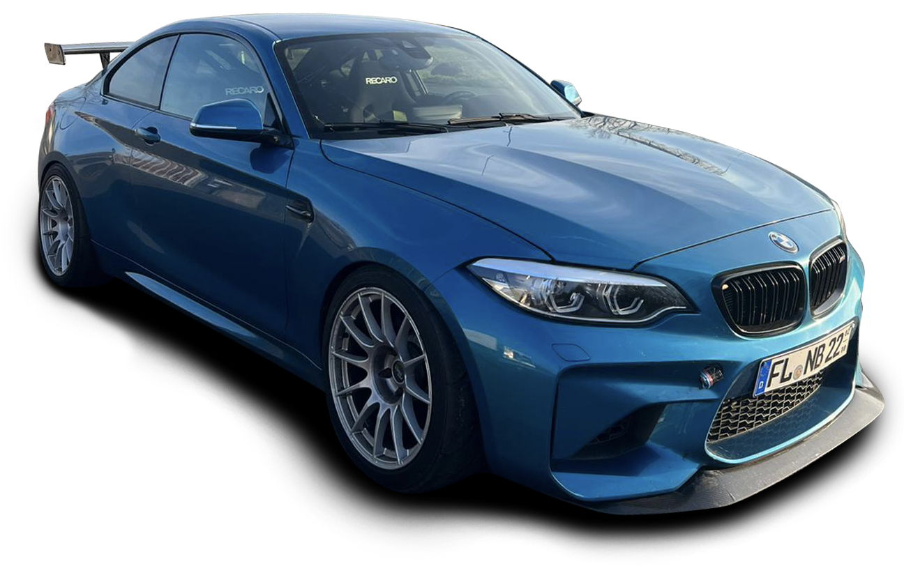 BMW M2 F87 rental car Nürburgring