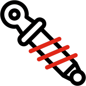 Suspension on the rental car