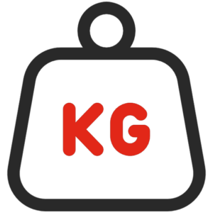 Weight of the rental car