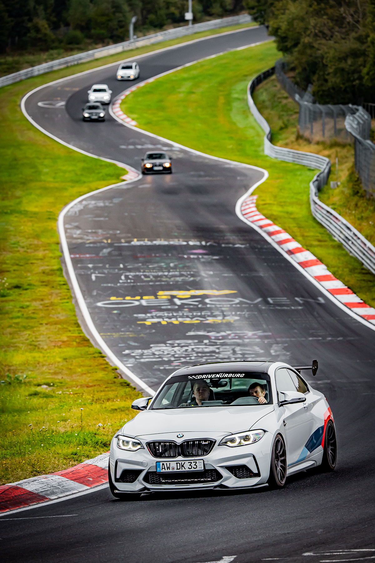 Lej af BMW M2 Competition F87 på nürburgring