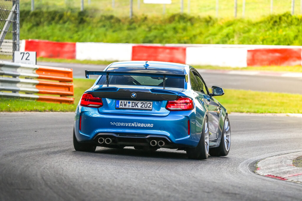 BMW M2 F87 rental car nürburgring
