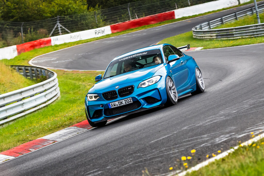 BMW M2 F87 rental car for nürburgring