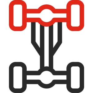 Trækhjul i udlejningsbilerne