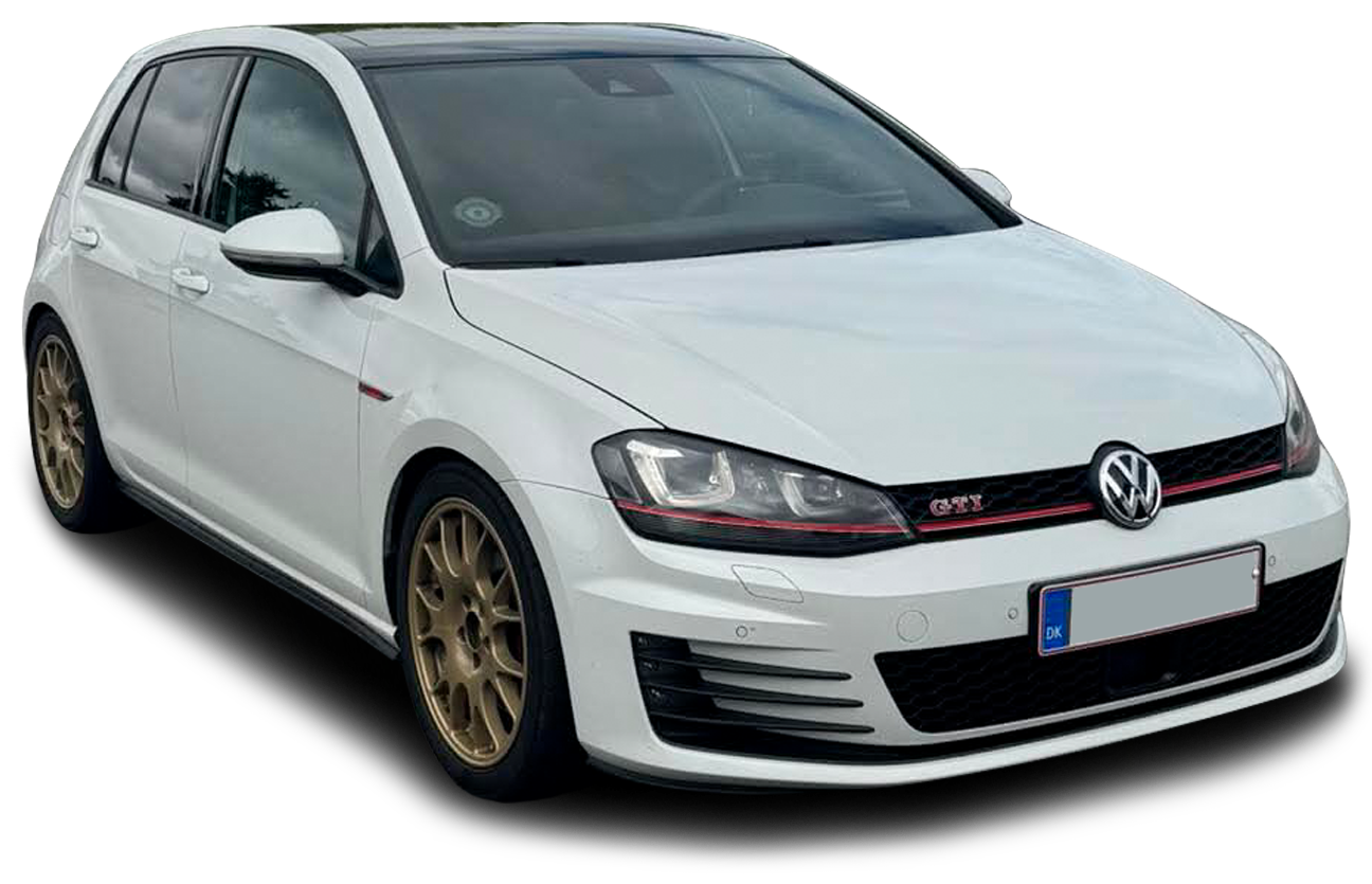 Nürburgring udlejningsbil Volkswagen Golf 7 GTI