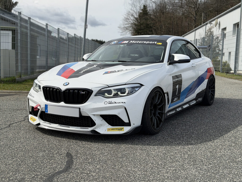 BMW M2 CS Racing F87 - den ultimative bil at leje på Nürburgring