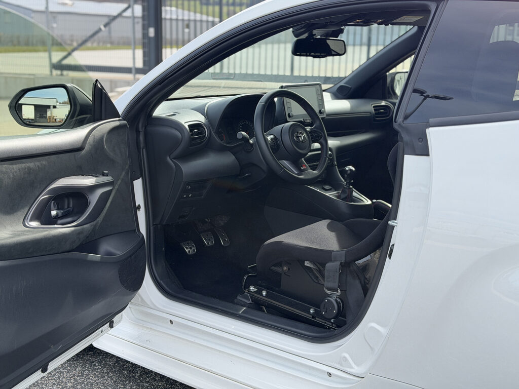 Enjoy our rental Toyota Yaris GR with manuel transmission on the Nürburgring
